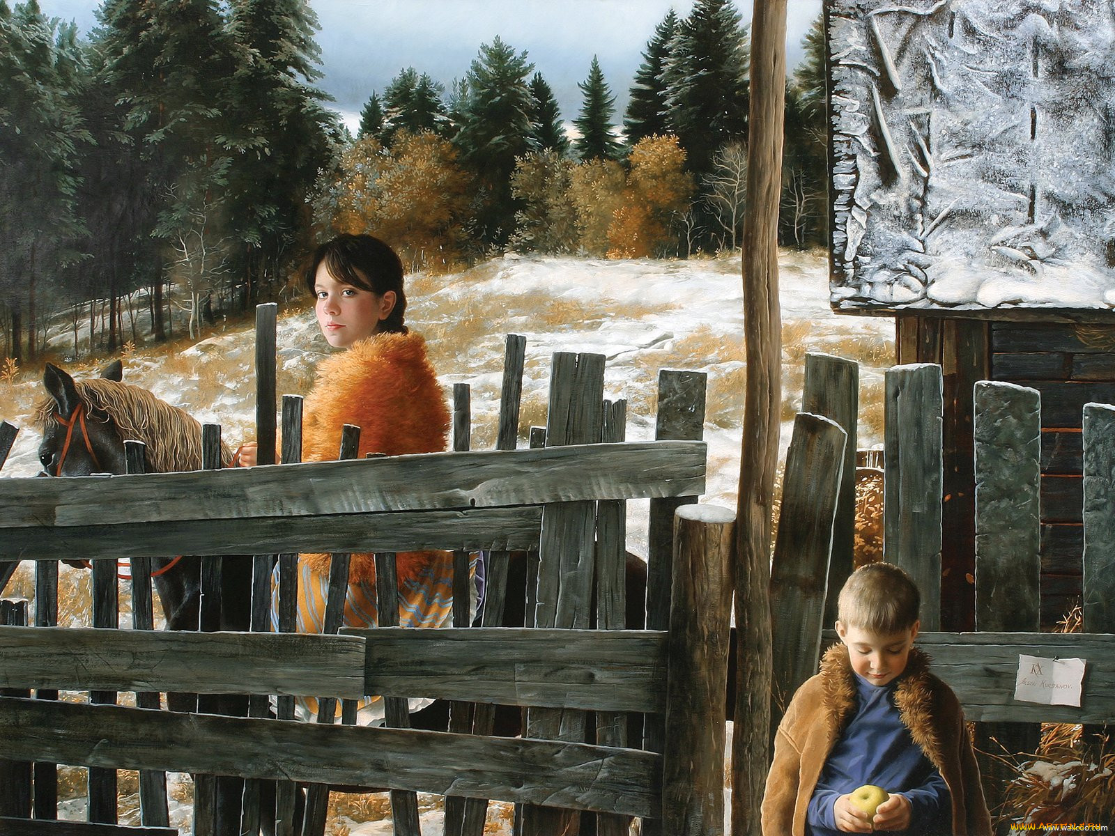 arsen, kurbanov, apple, for, sister, , , 